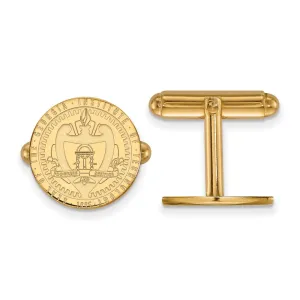 14k Gold Georgia Institute of Technology Crest Cuff Links