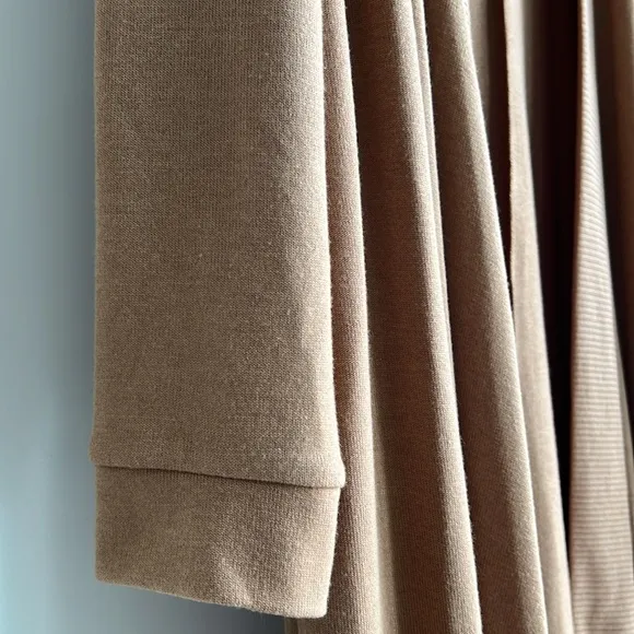 1.STATE Long Sleeve Drape Front Maxi Cardigan