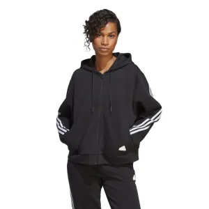 Adidas Womens Future Icons 3-Stripe Full Zip Sweatshirt