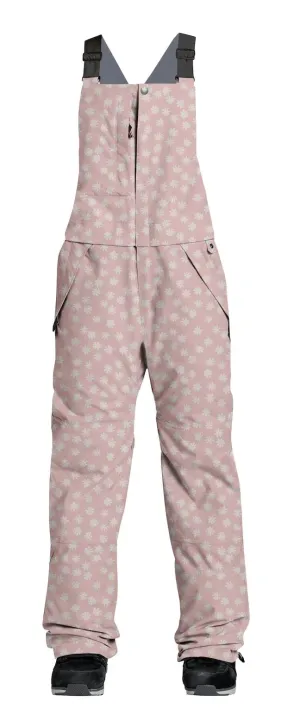 Airblaster Hot Bib Pants Womens Blush Daisy