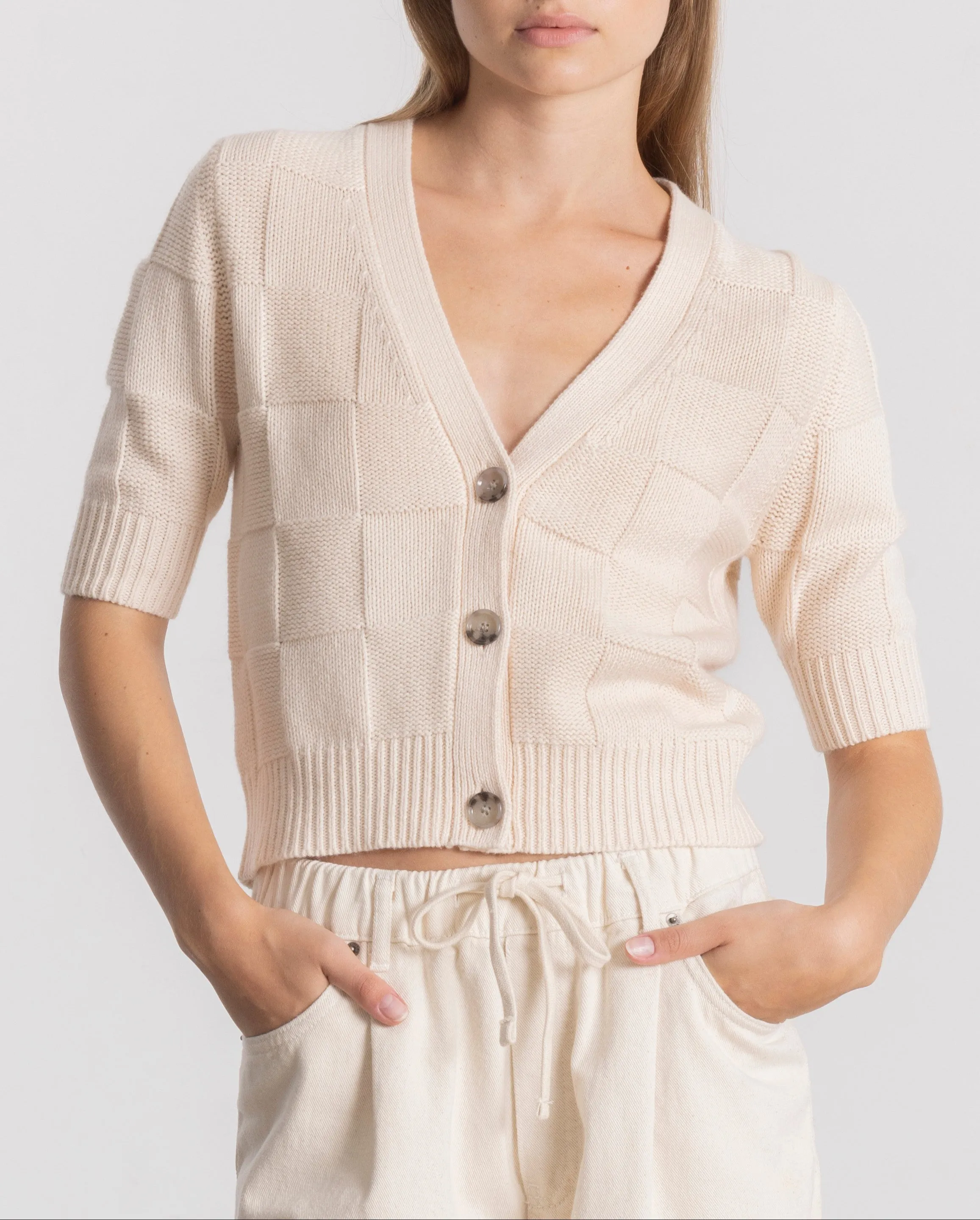 Allude V-Neck Cardigan