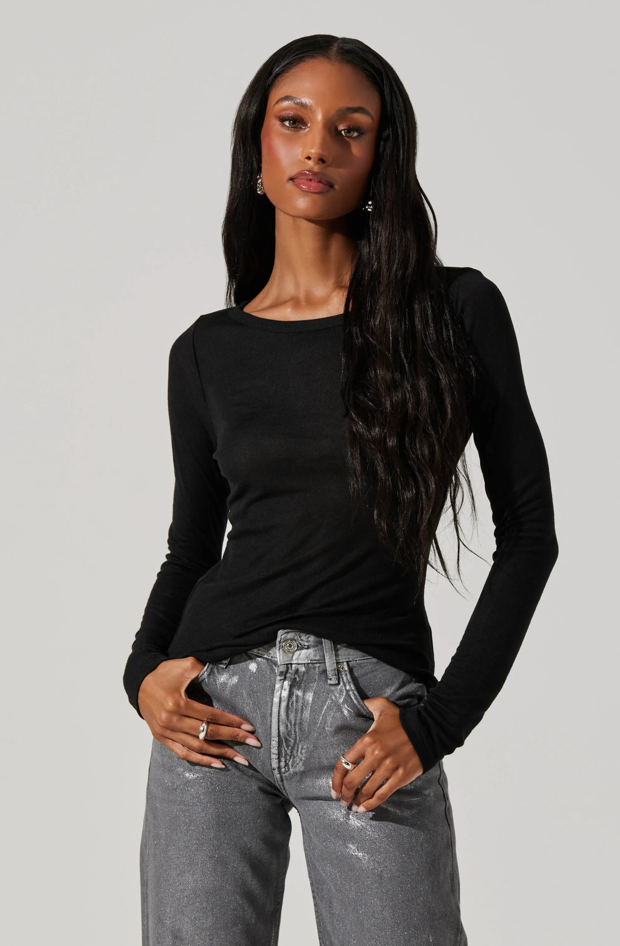Alyn Long Sleeve Top