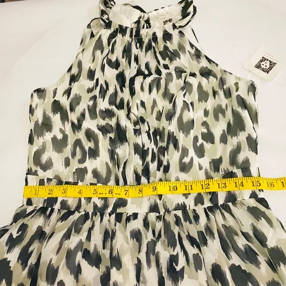 Anne Klein Women’s Animal Print Maxi Dress