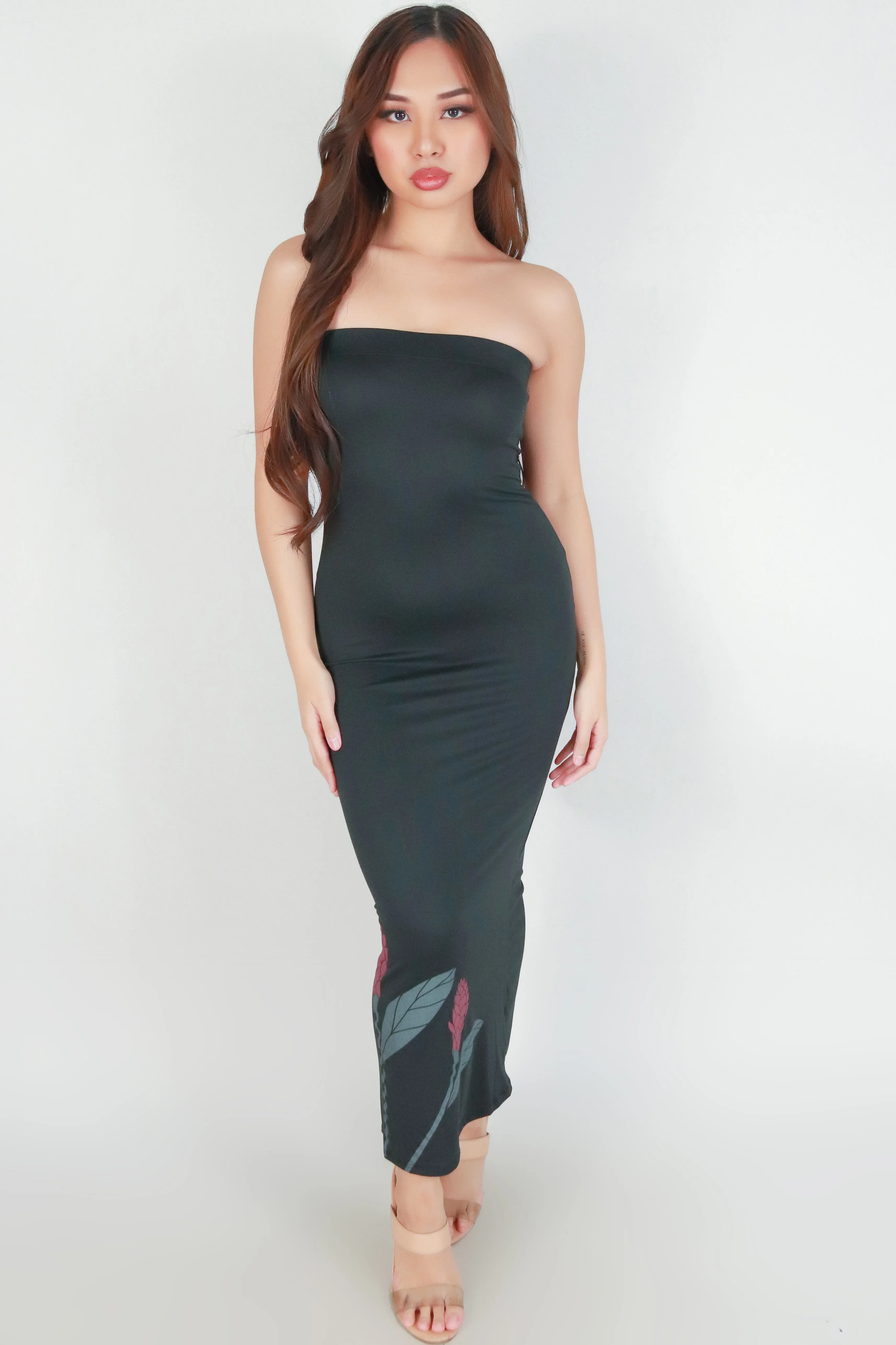 AWAPUHI TUBE MAXI DRESS