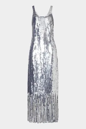 Ayala Gown in Silver