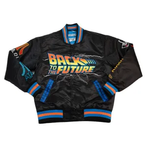 BACK TO THE FUTURE ATARI SATIN JACKET (BLACK)