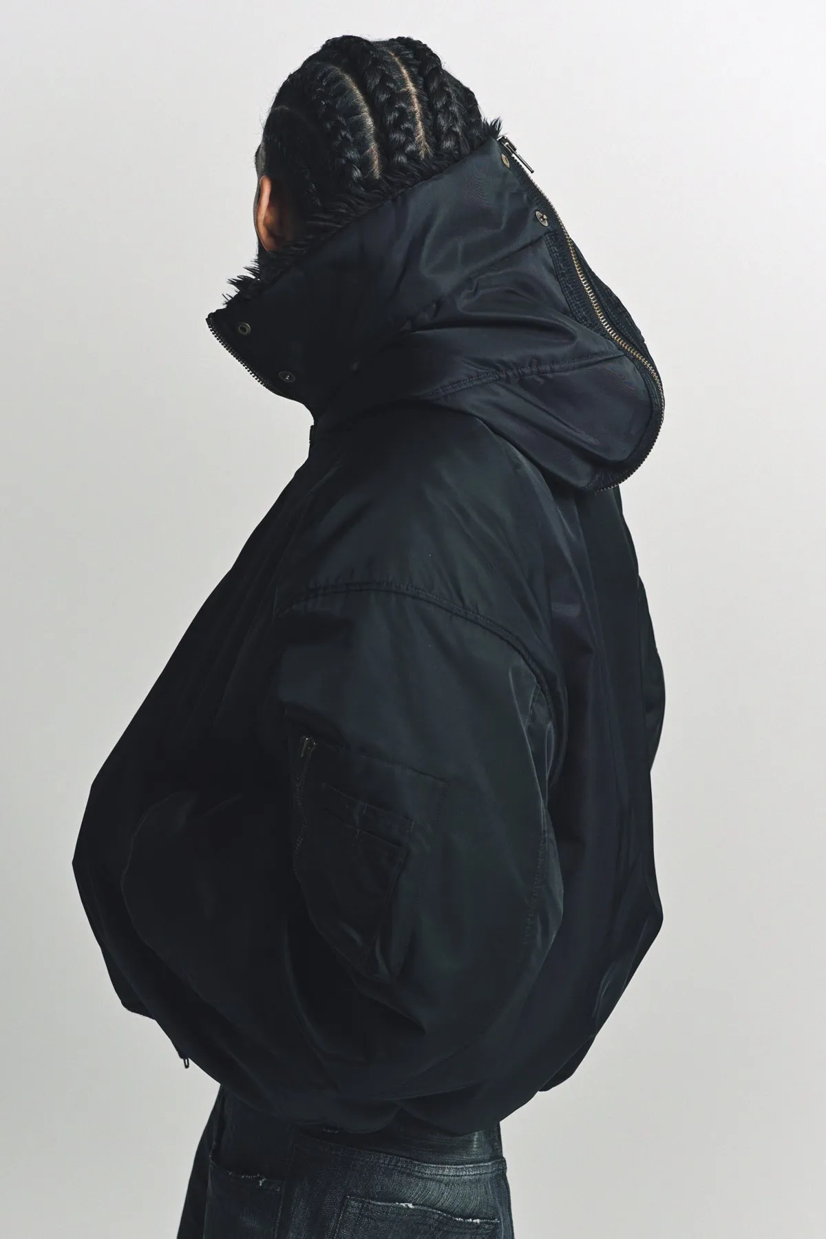 BALENCIAGA | HOODED BOMBER
