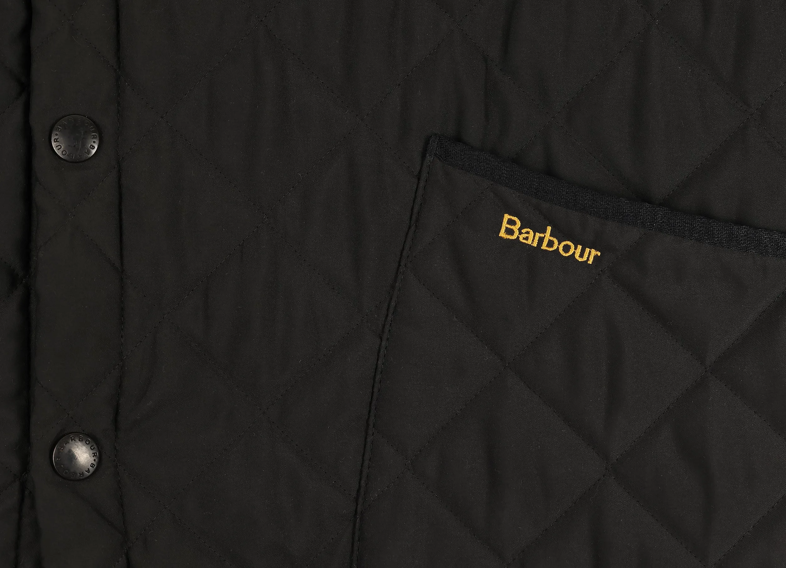 Barbour Eskdale Quilted Jacket - Black - L
