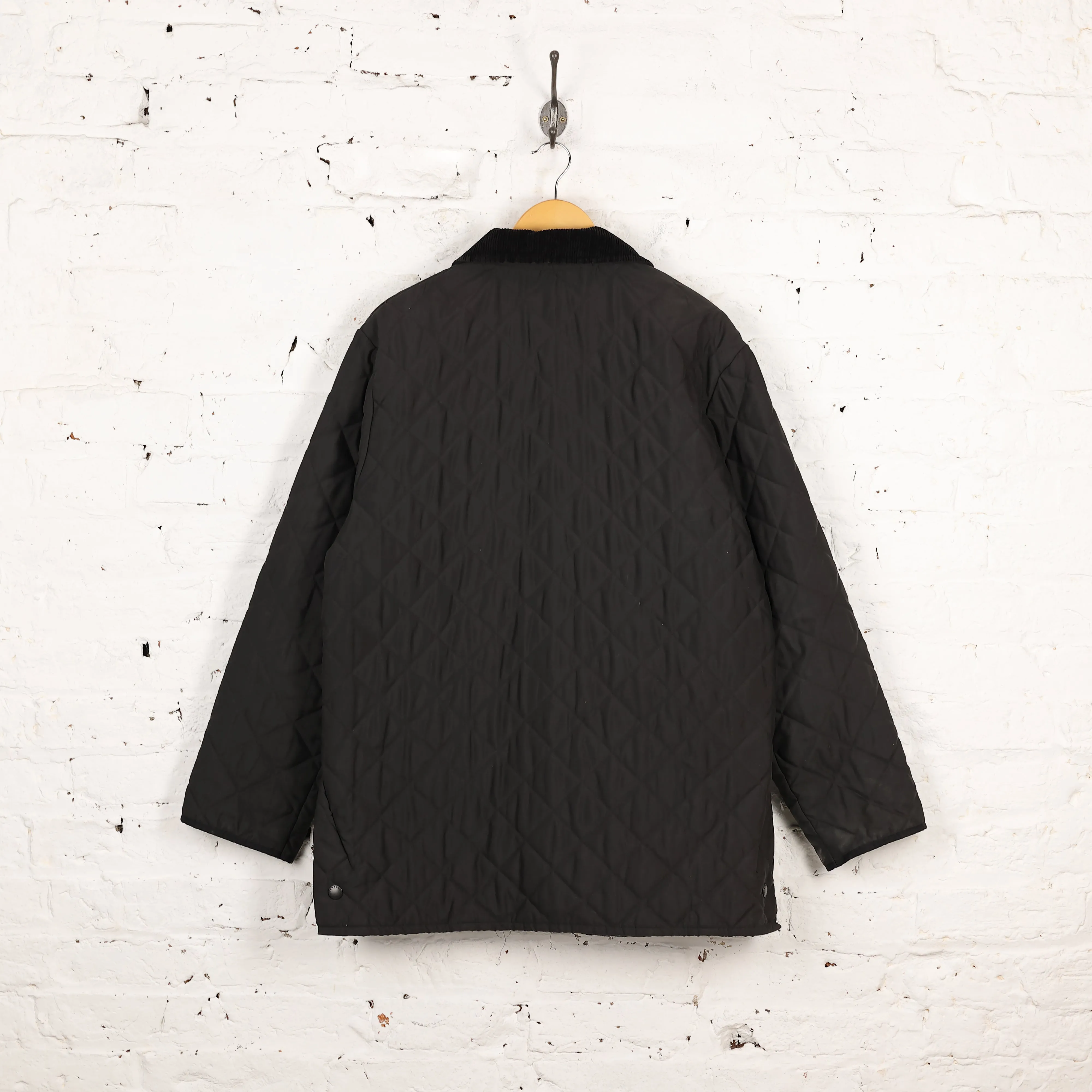 Barbour Eskdale Quilted Jacket - Black - L