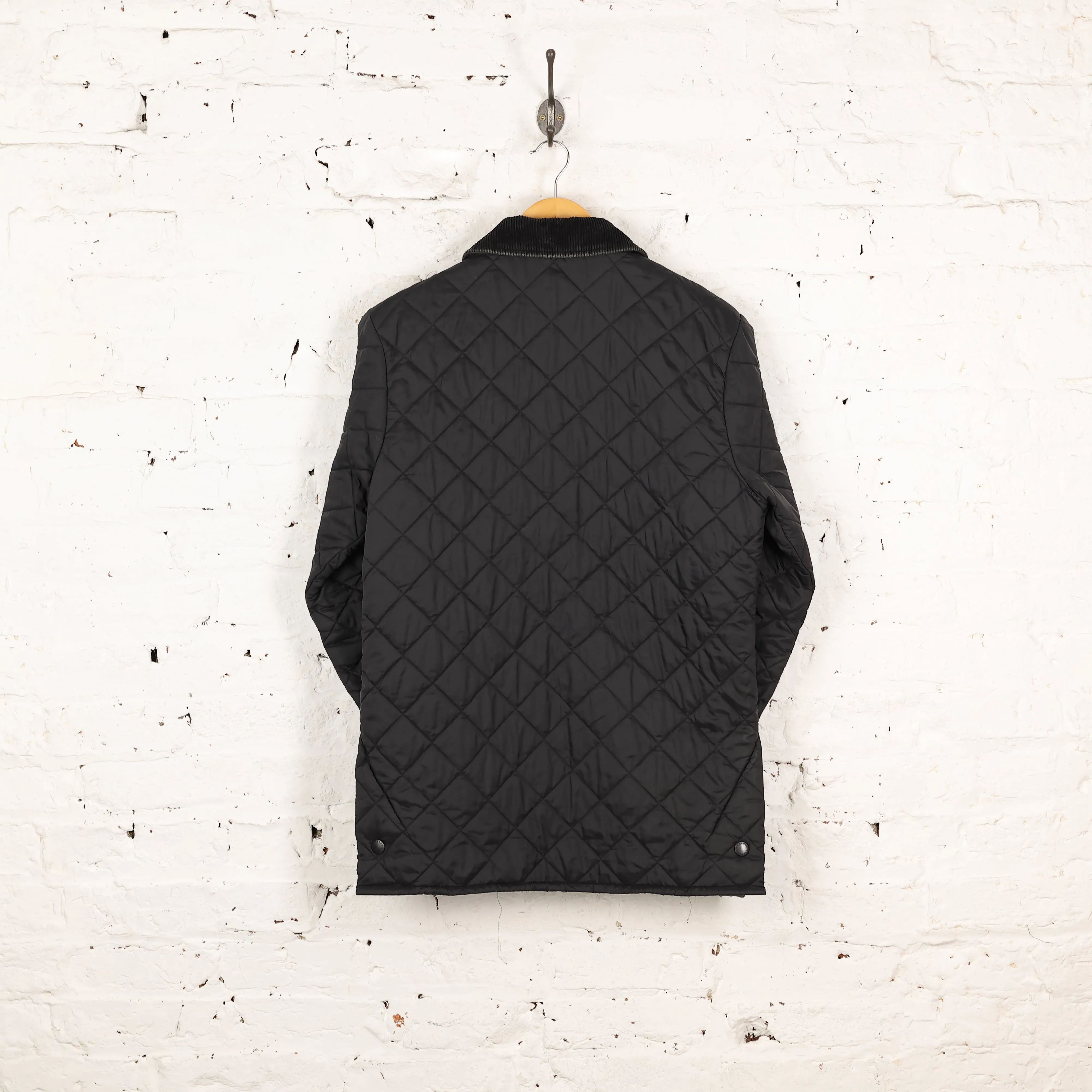 Barbour Liddlesdale Quilted Jacket - Black - M