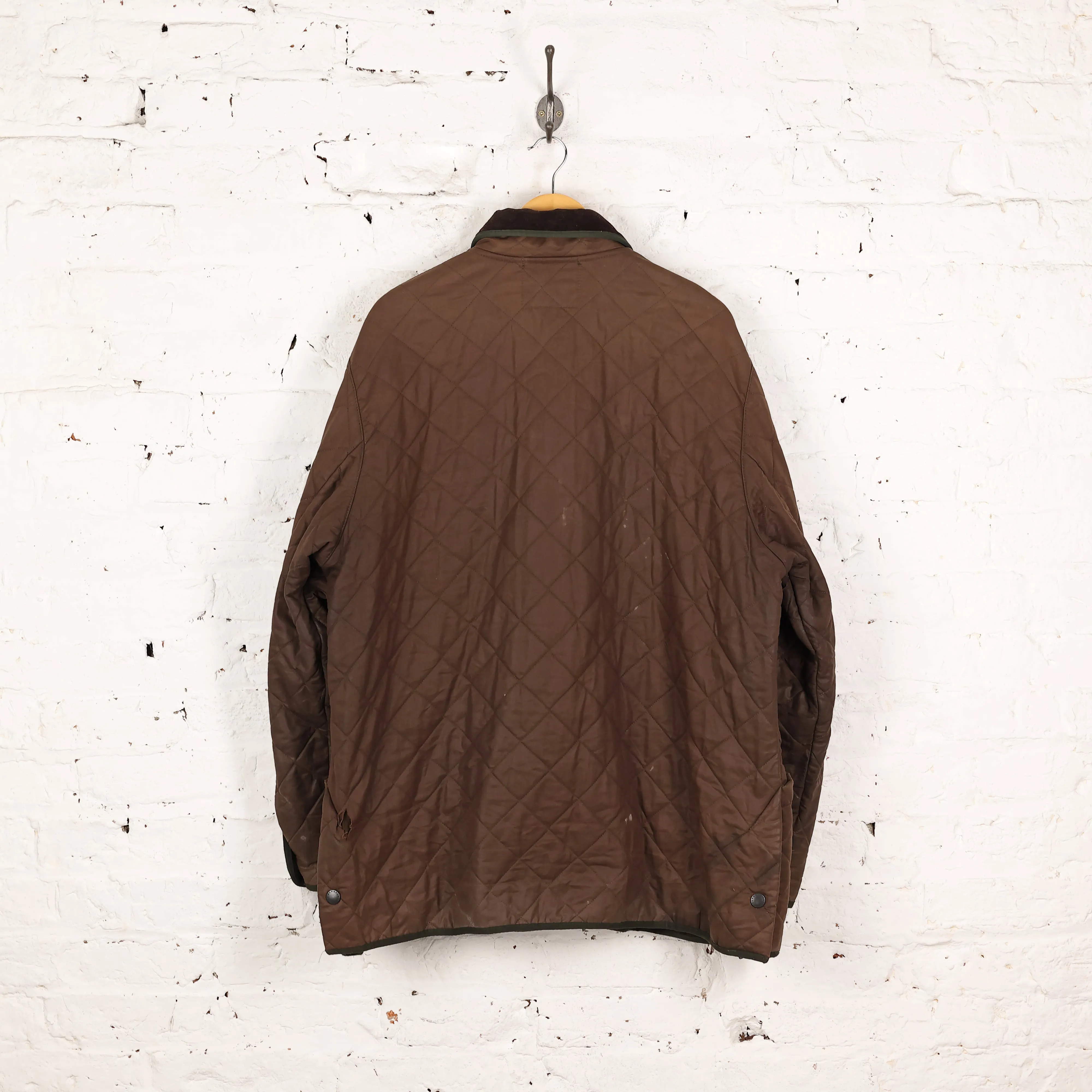 Barbour Polar Quilts Quilted Jacket - Brown - XXL