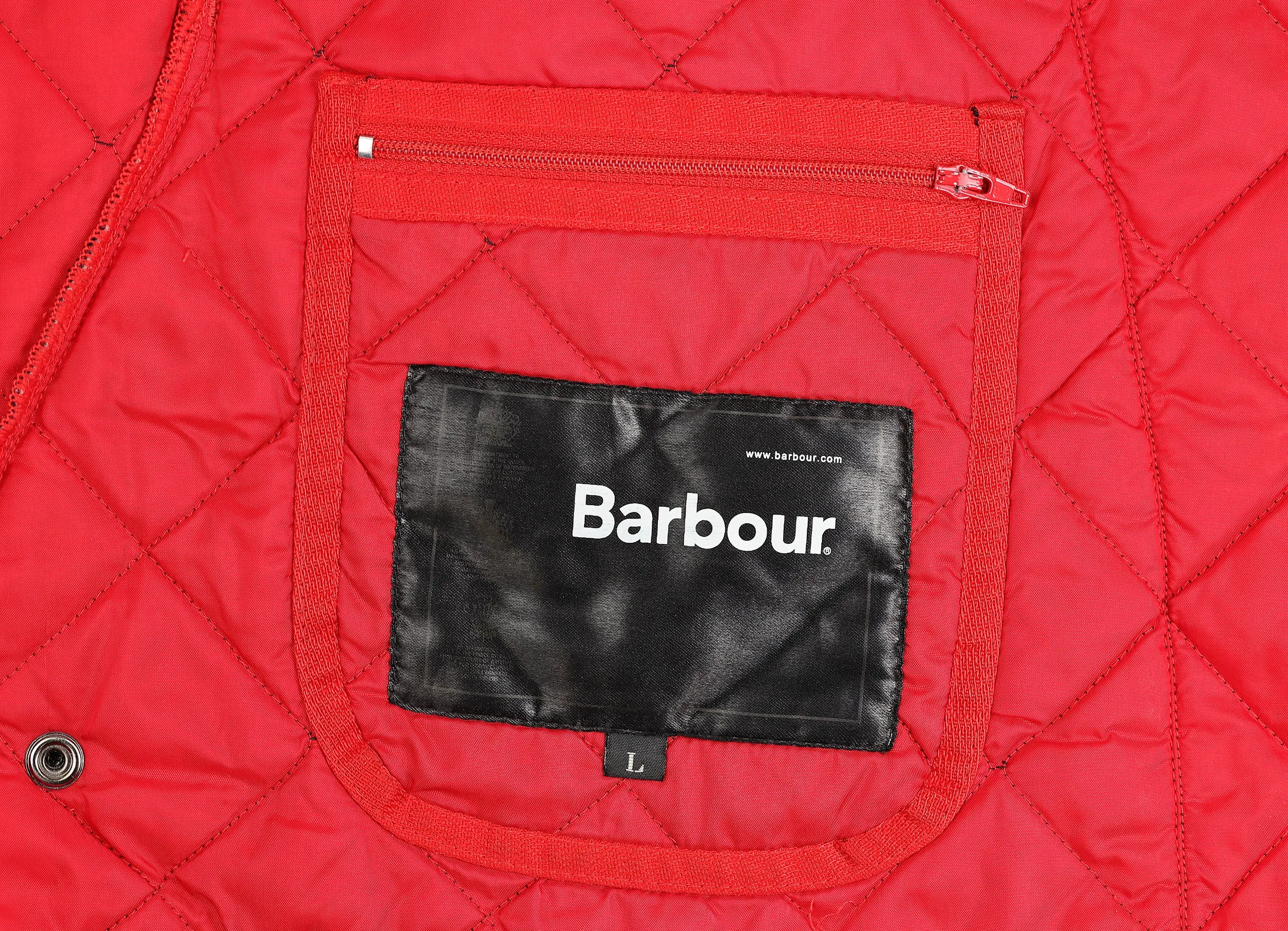 Barbour Quilted Jacket - Black - L