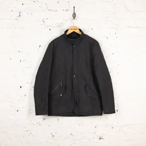 Barbour Quilted Jacket - Blue - M
