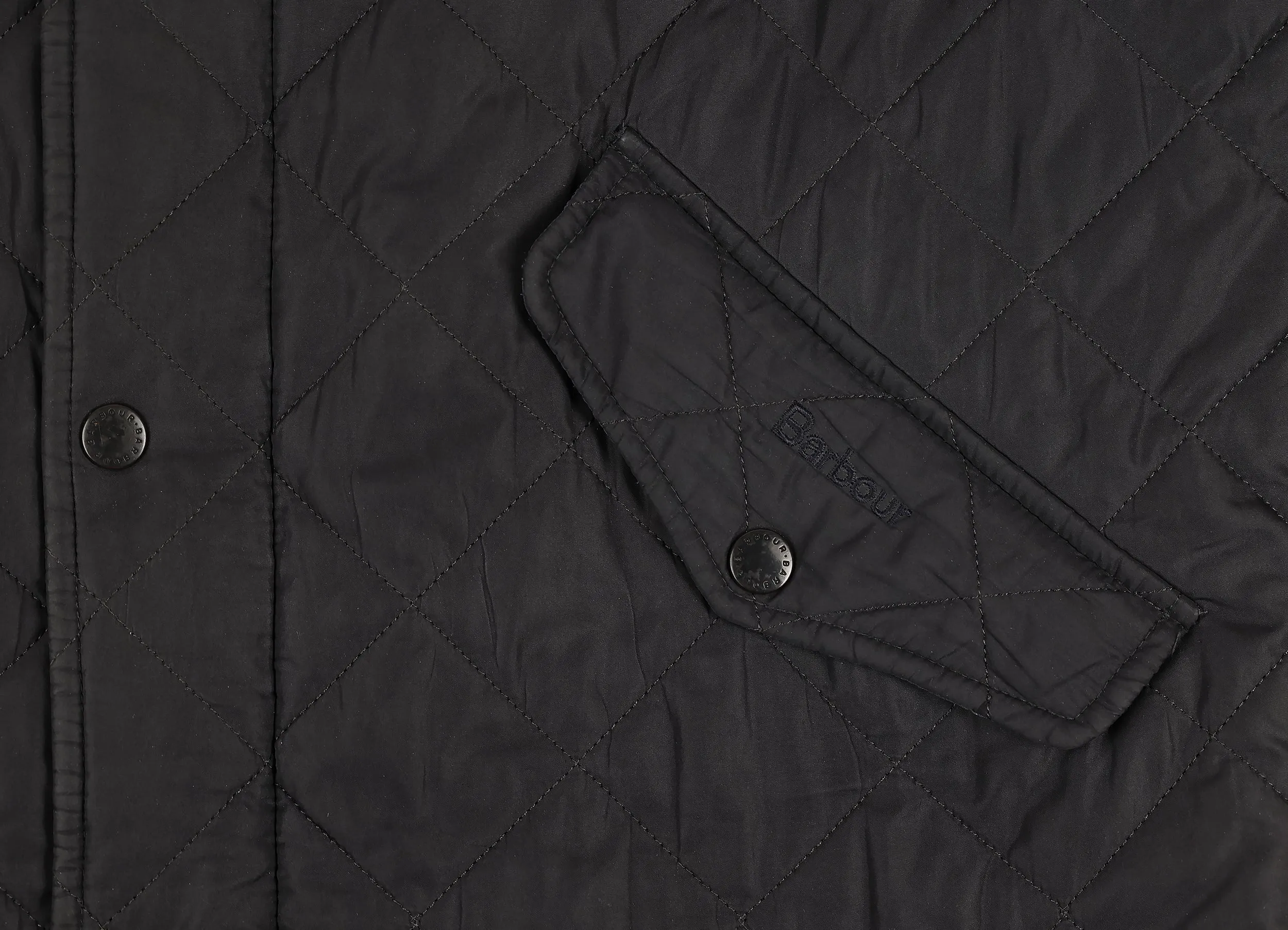 Barbour Quilted Jacket - Blue - M