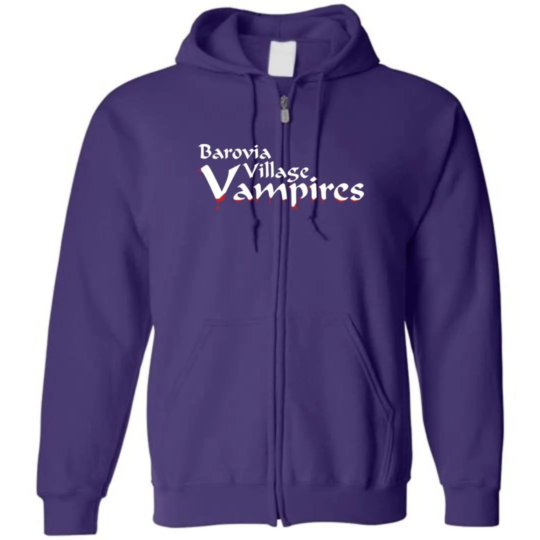 Barovia Village Vampires Unisex Zip Hoodie