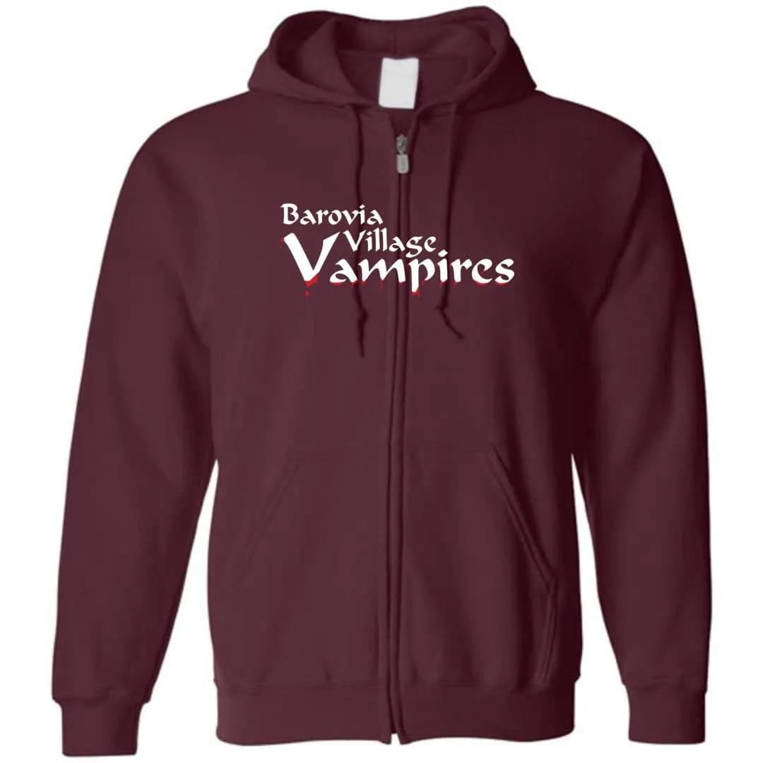 Barovia Village Vampires Unisex Zip Hoodie