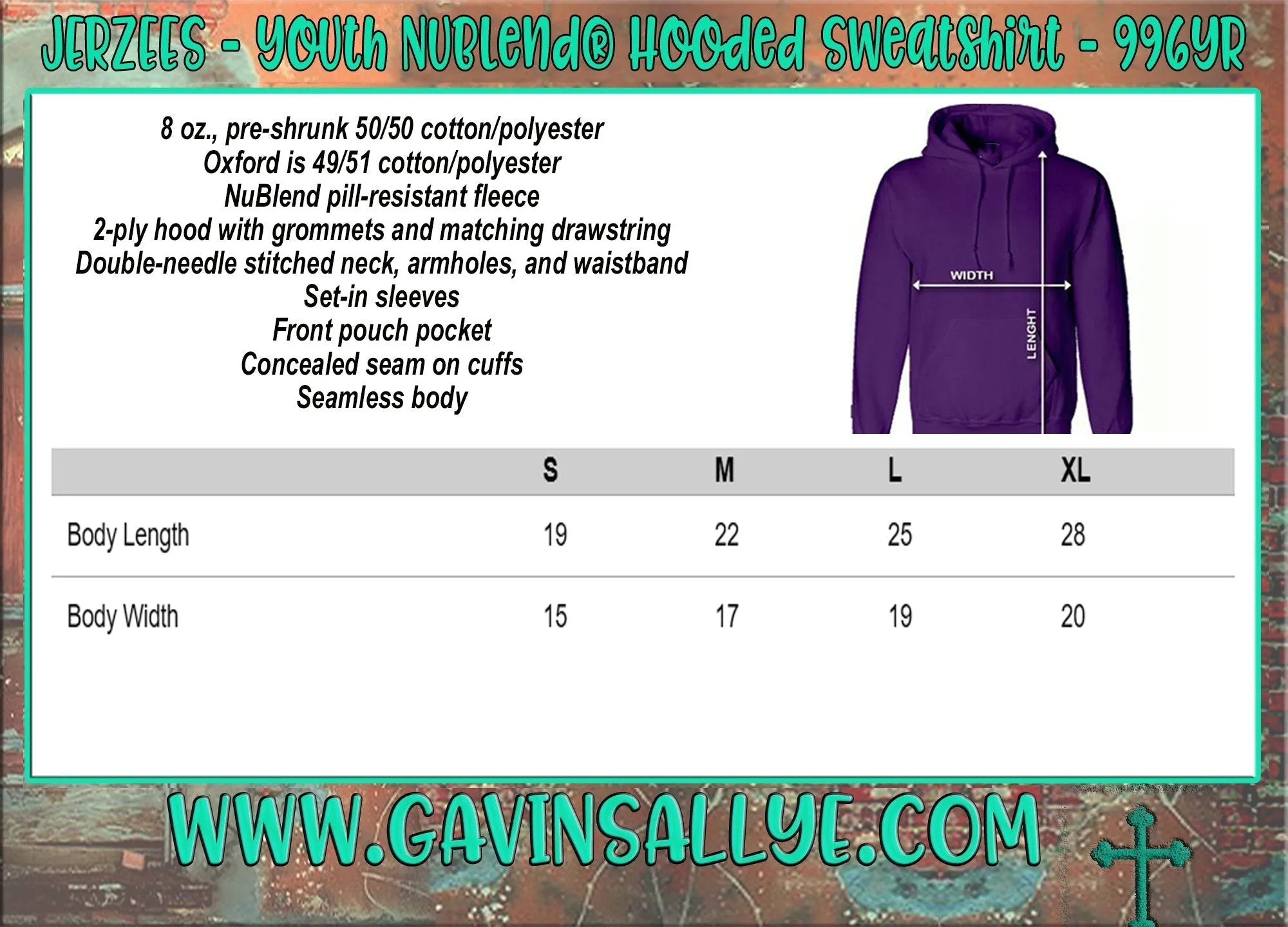 Baseball Zip Hoodie | Customize with your Team & Colors | Adult or Youth Sizes