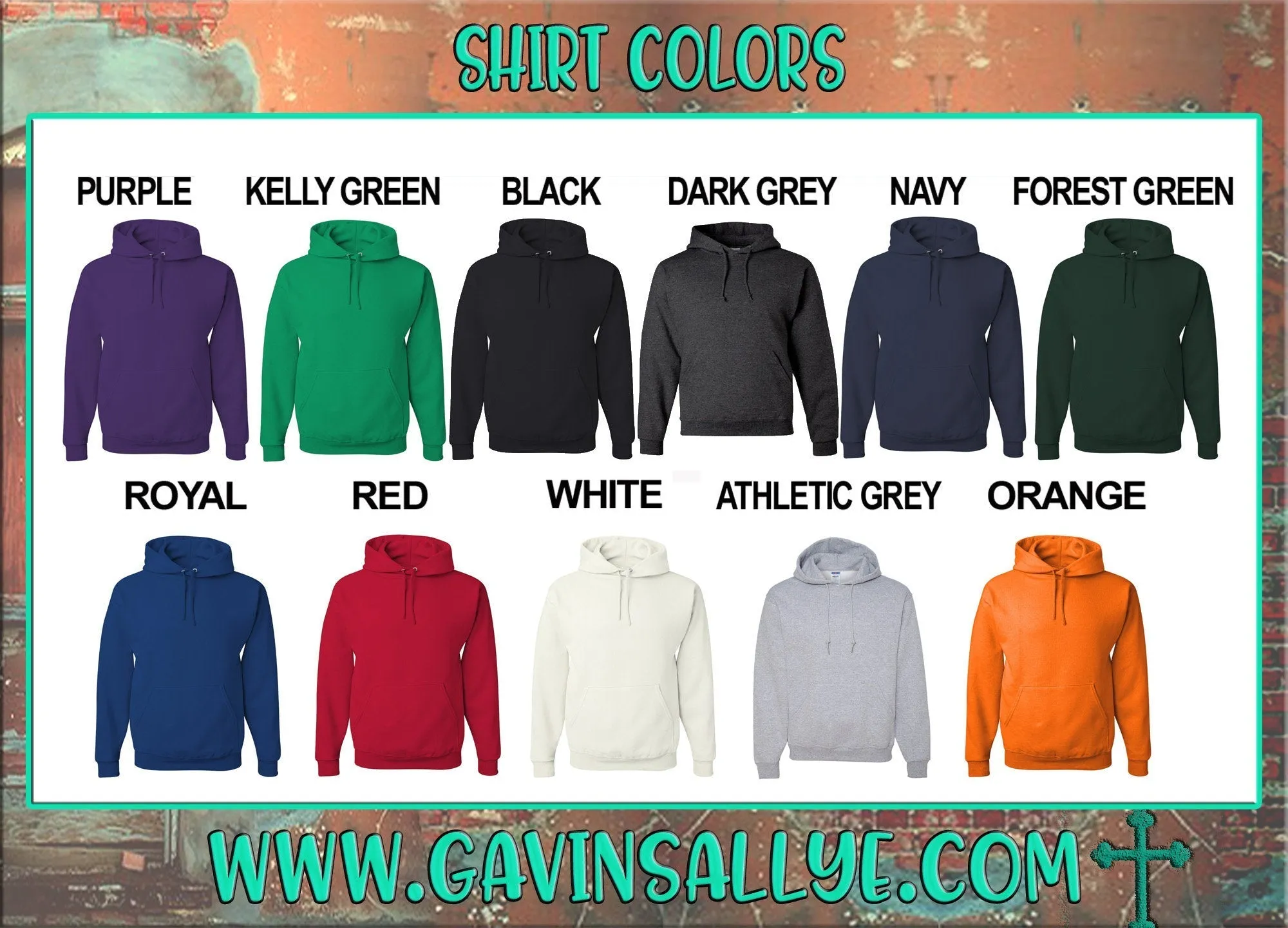 Baseball Zip Hoodie | Customize with your Team & Colors | Adult or Youth Sizes