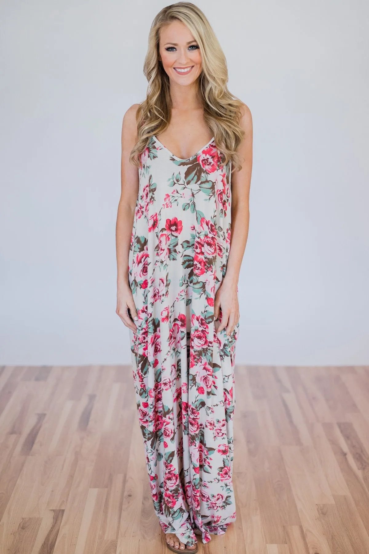 Beach Breeze Maxi Dress- Ivory
