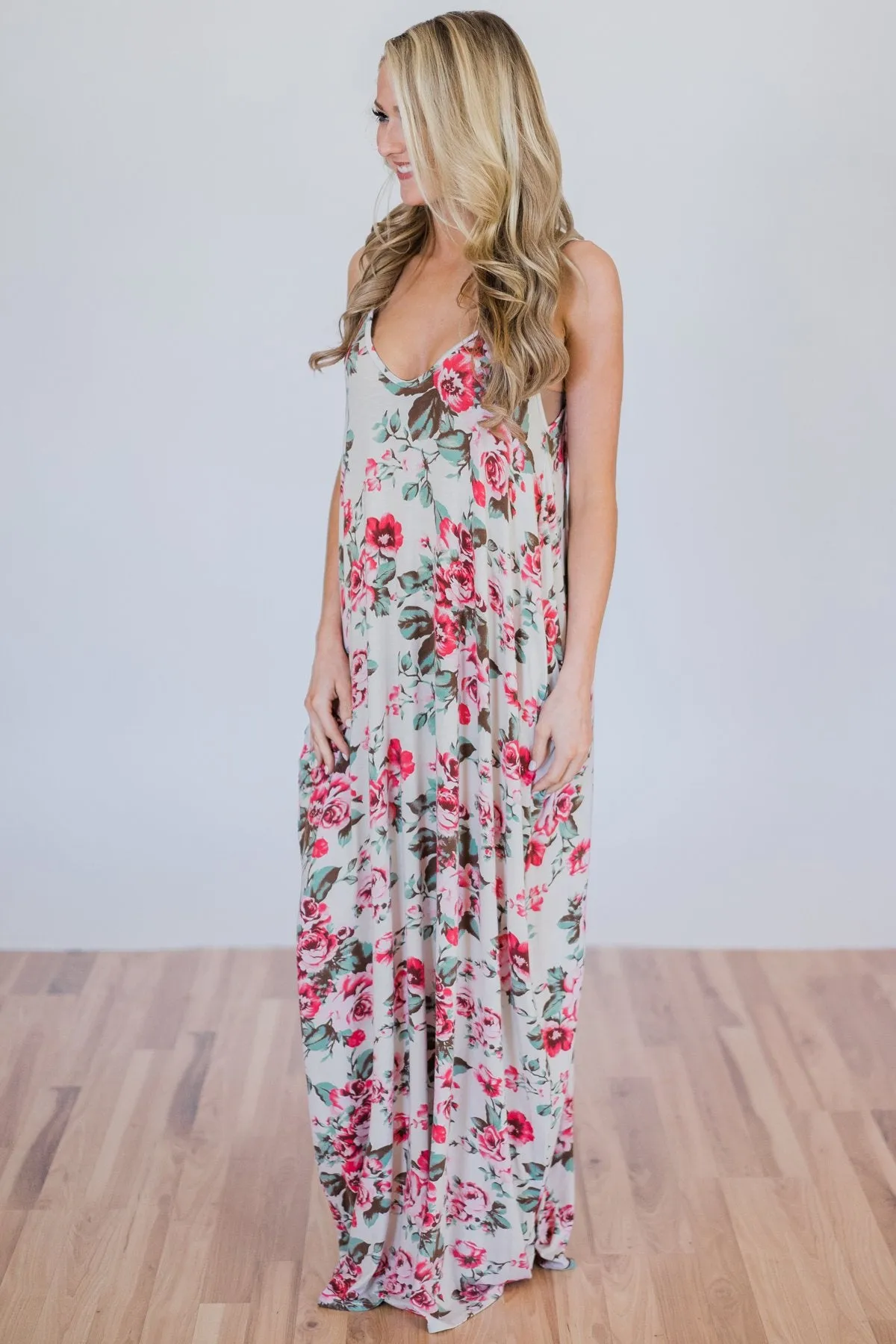 Beach Breeze Maxi Dress- Ivory