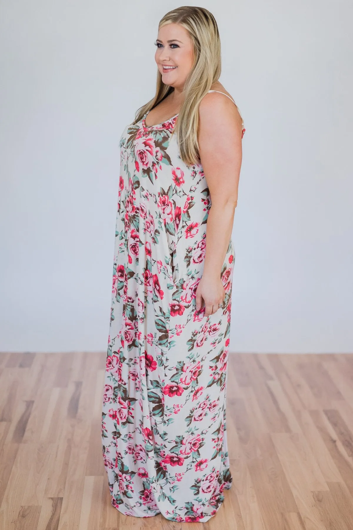 Beach Breeze Maxi Dress- Ivory
