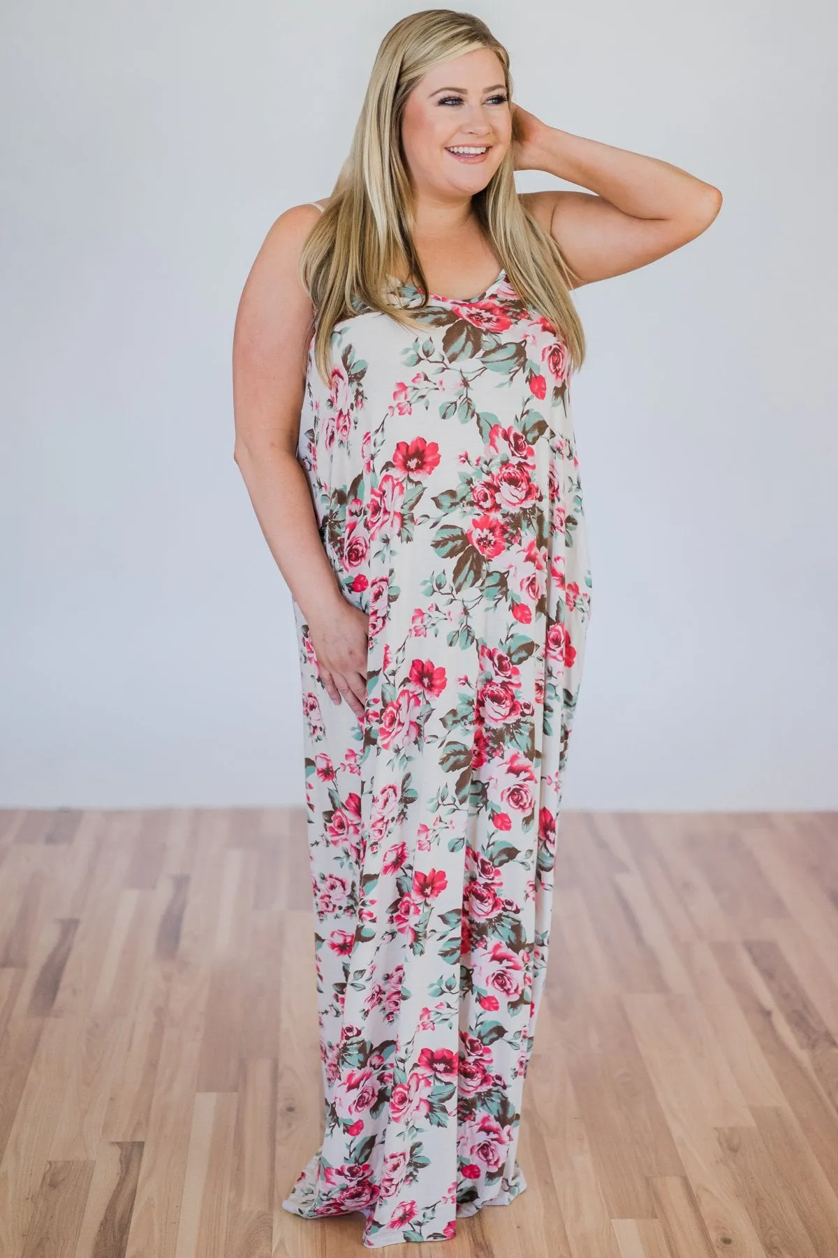 Beach Breeze Maxi Dress- Ivory
