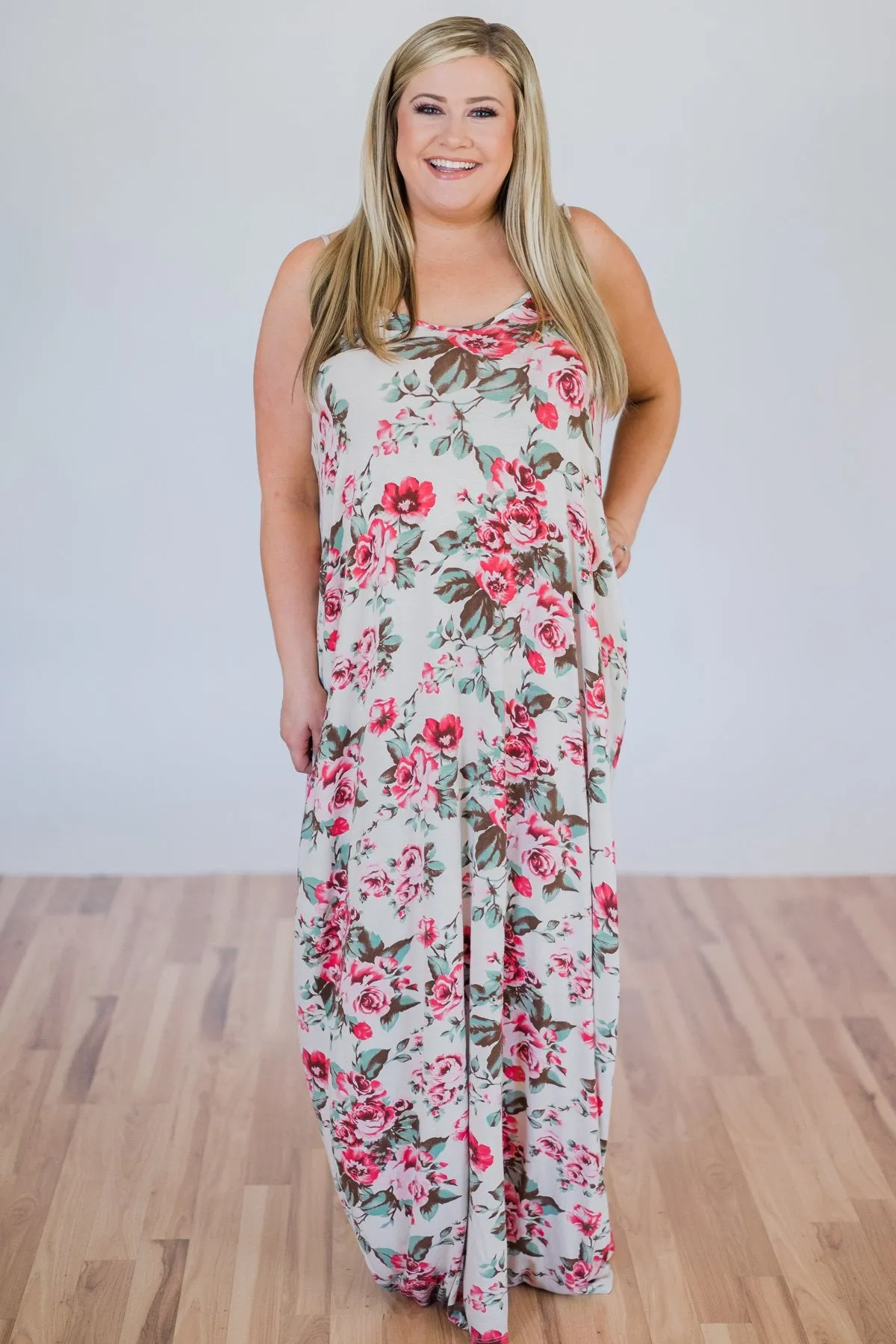Beach Breeze Maxi Dress- Ivory
