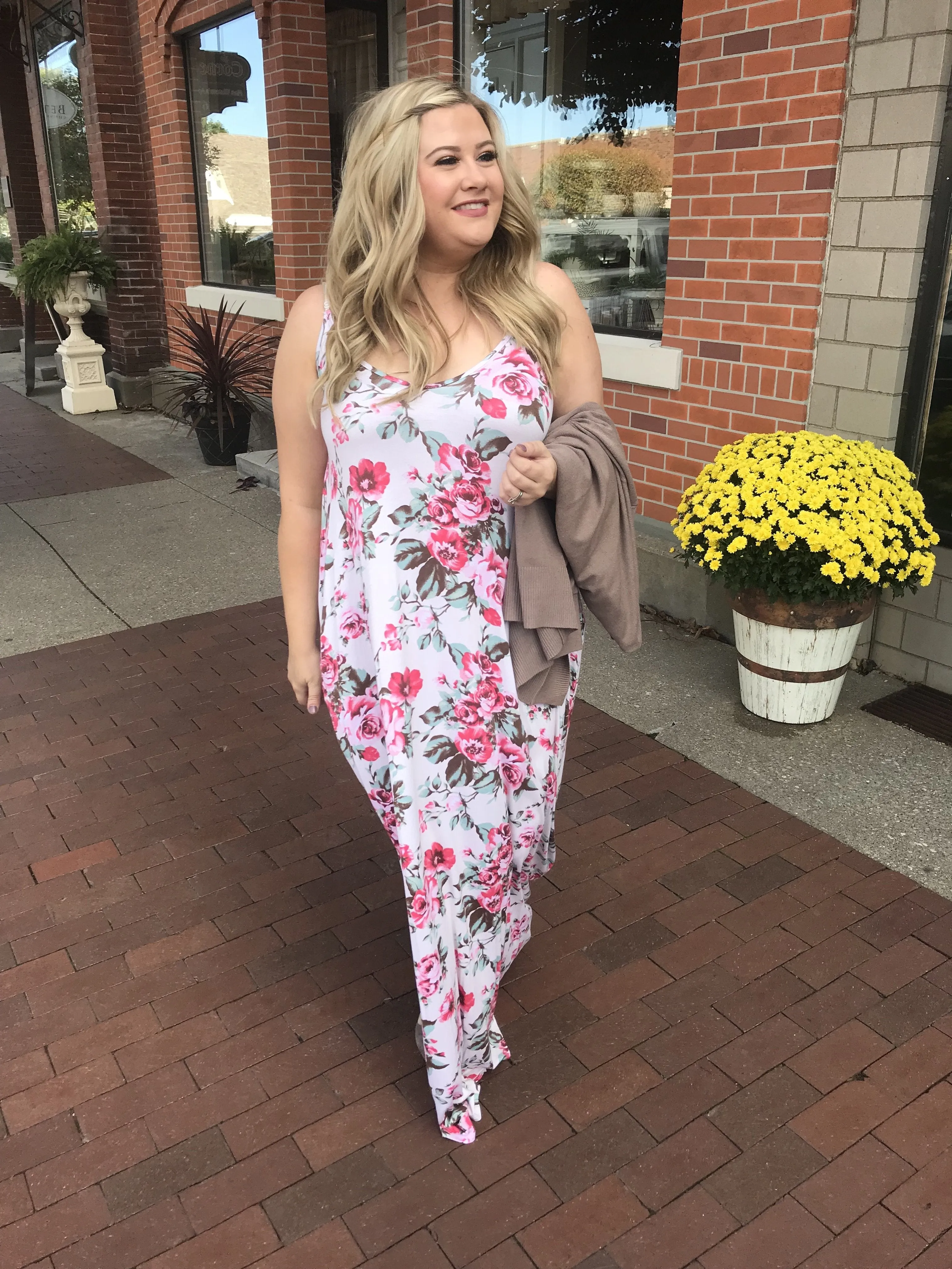 Beach Breeze Maxi Dress- Ivory