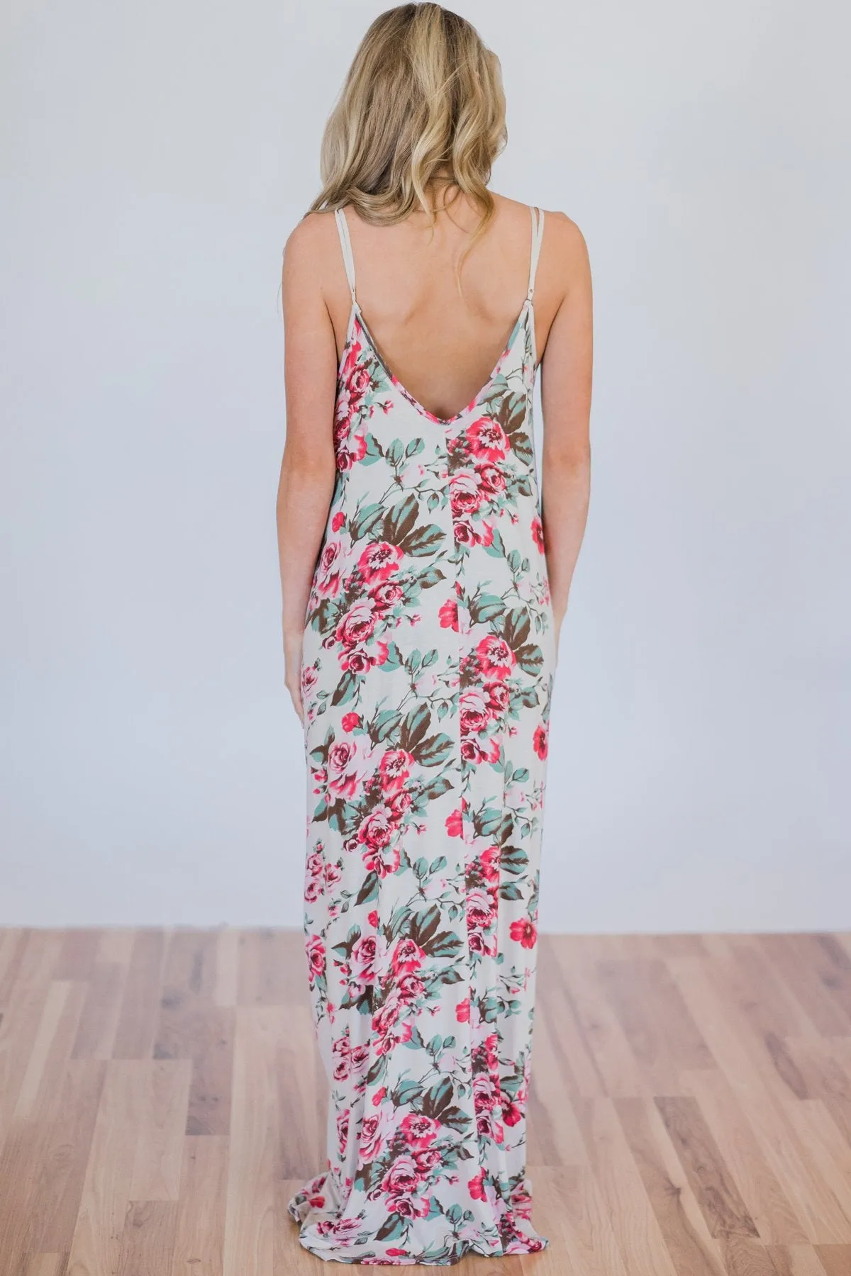 Beach Breeze Maxi Dress- Ivory