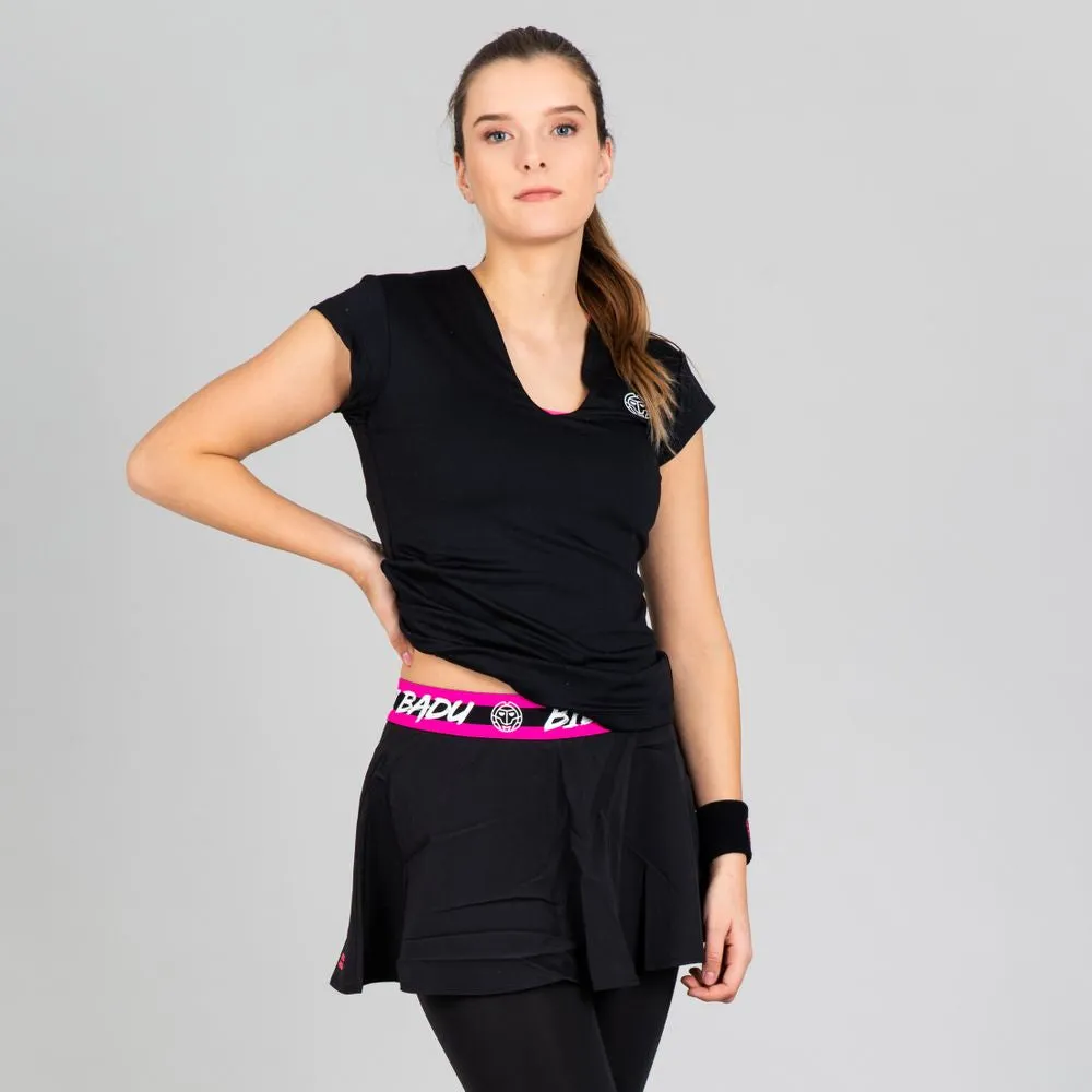 Bidi Badu Bella 2.0 Tennis V-Neck - Black
