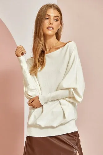 Boatneck Basic Must Have Dolman