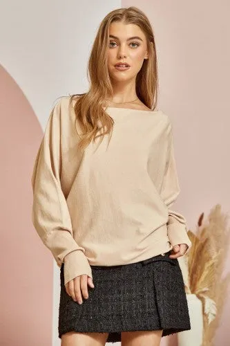 Boatneck Basic Must Have Dolman