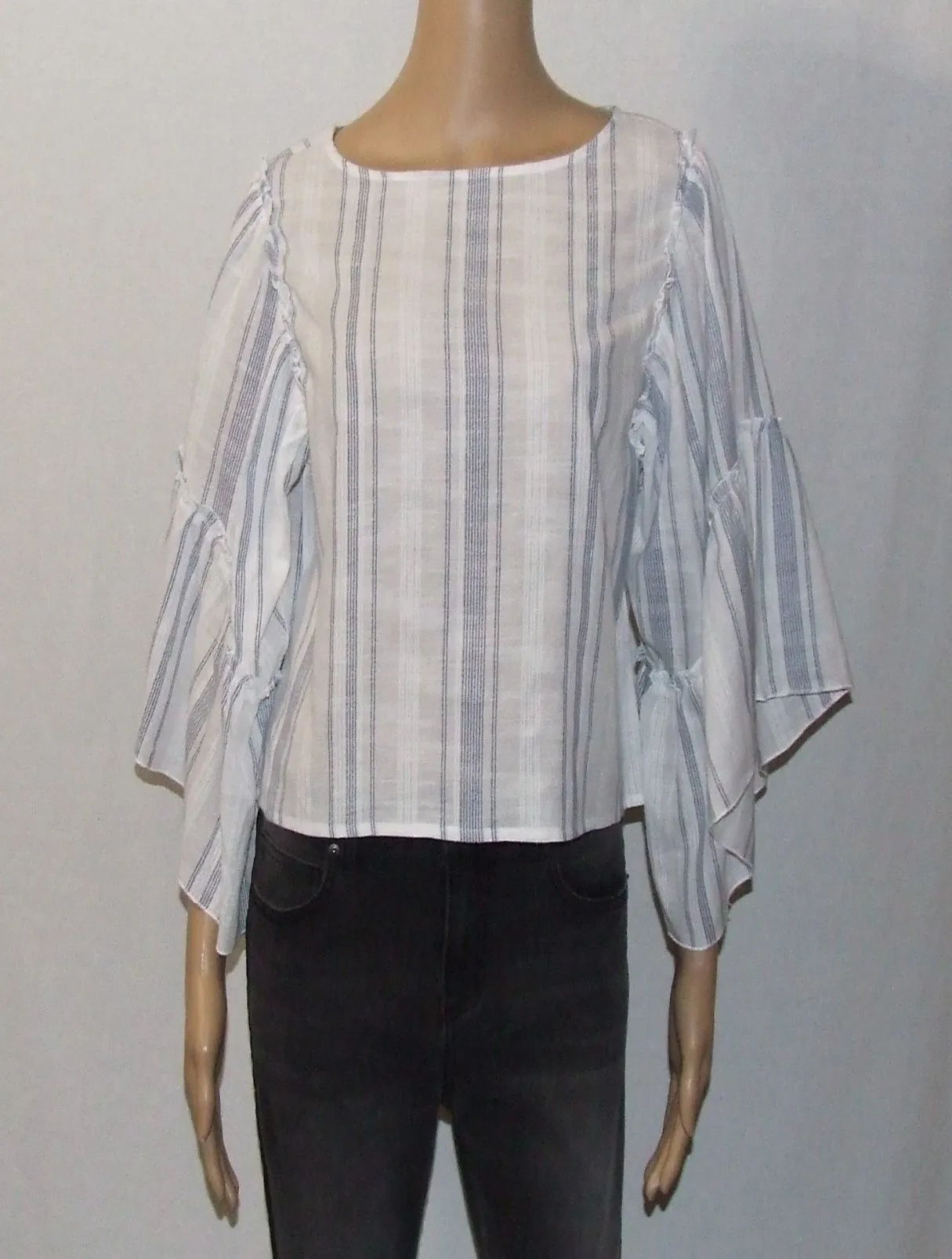 Boatneck Stripe Top