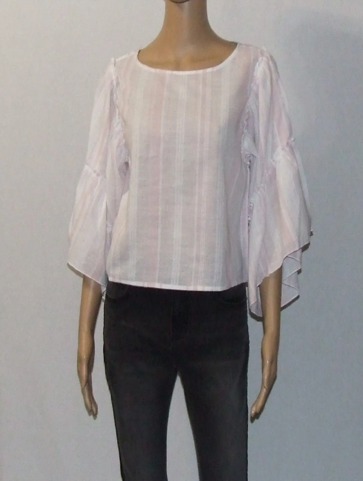 Boatneck Stripe Top
