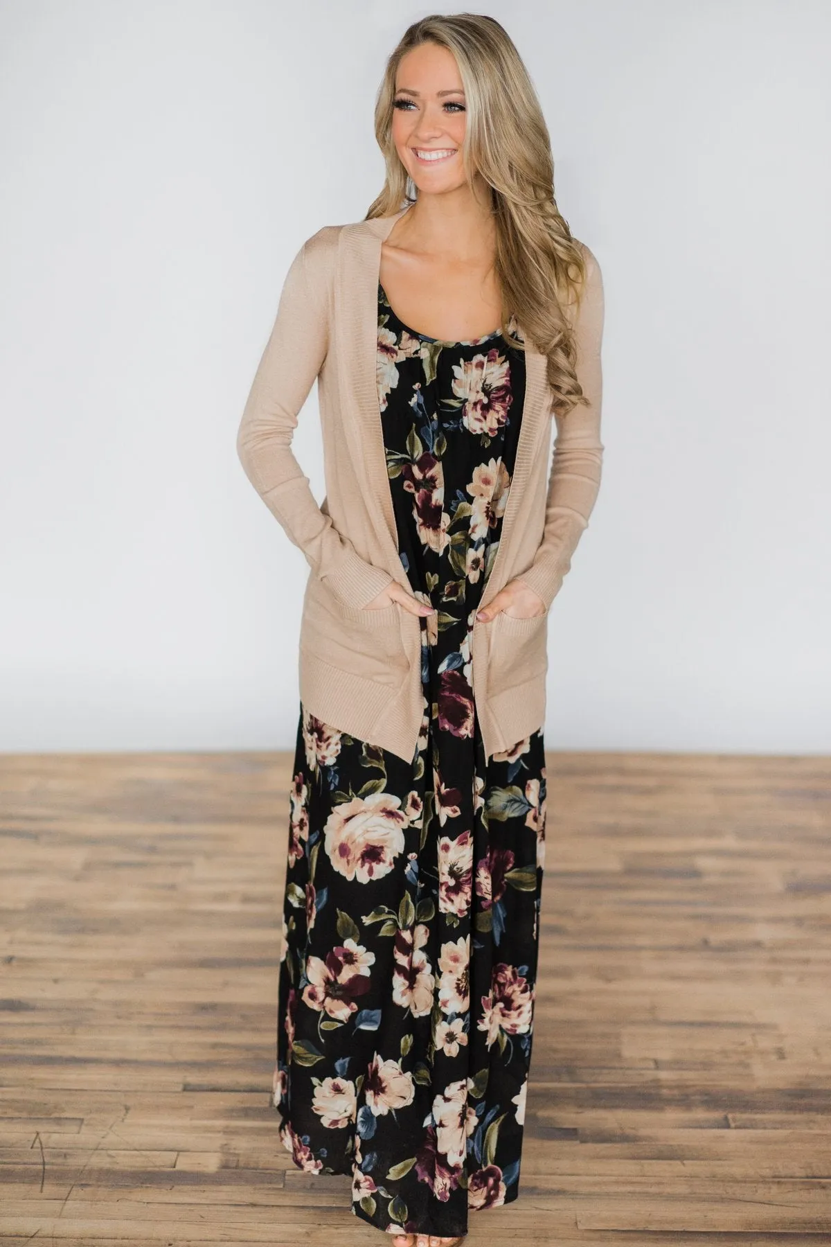 Born to Love You Floral Maxi Dress