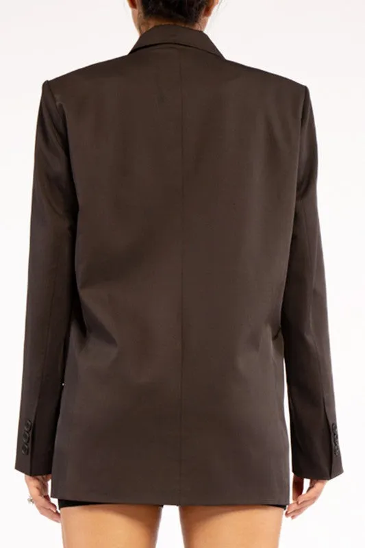 Boss Lady Oversized Blazer Jacket