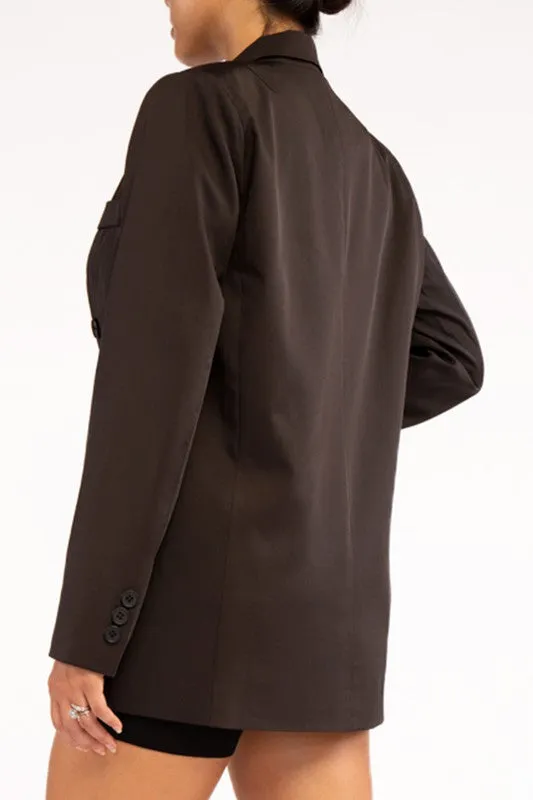 Boss Lady Oversized Blazer Jacket