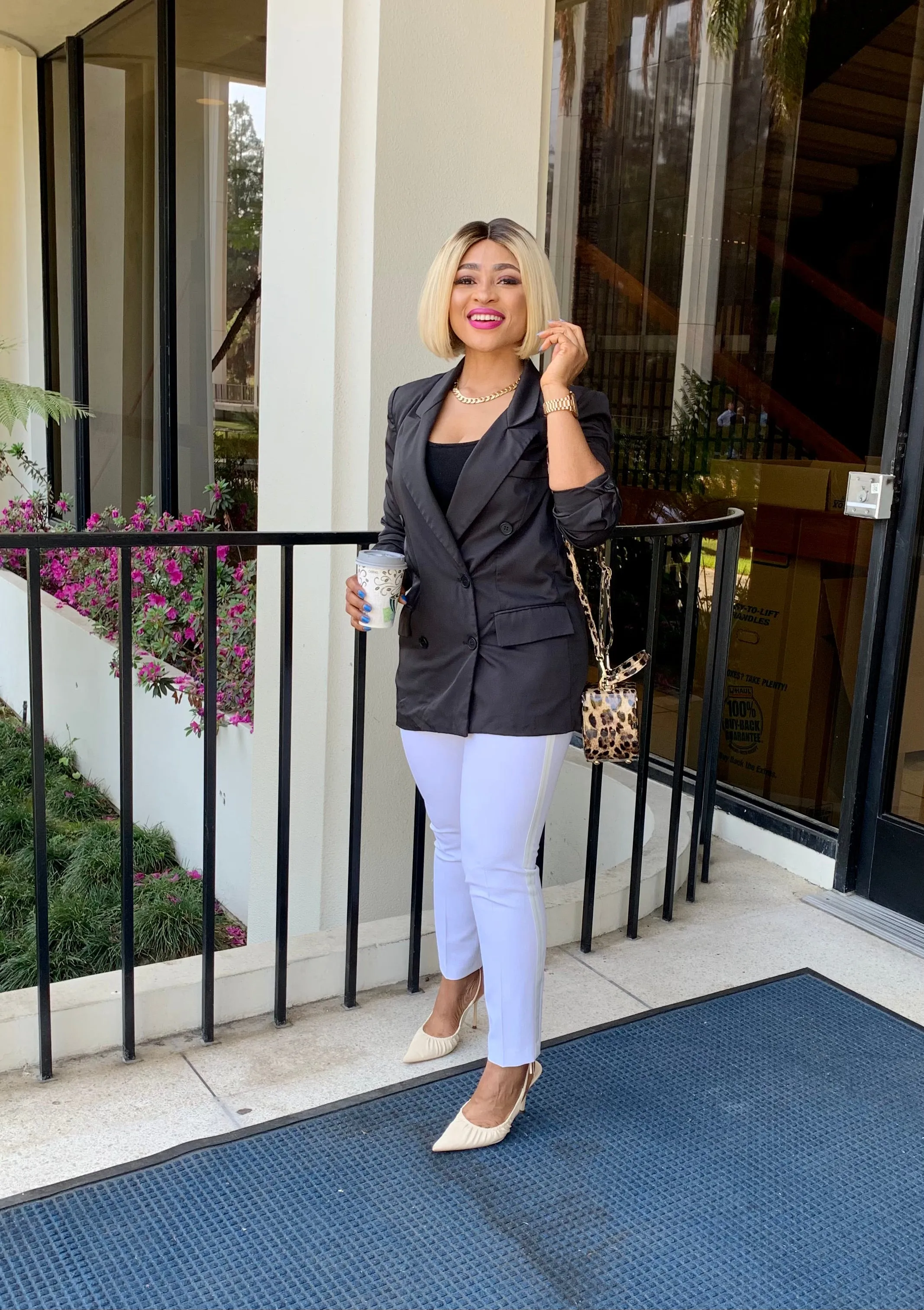 Boss Lady Oversized Blazer Jacket