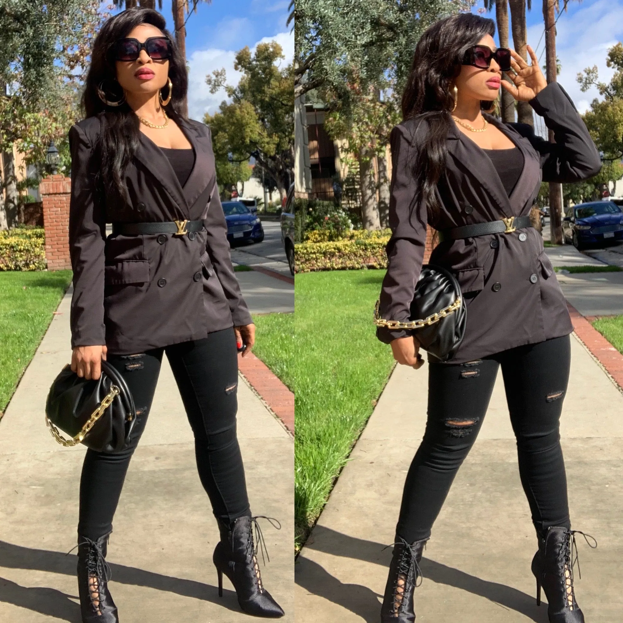 Boss Lady Oversized Blazer Jacket