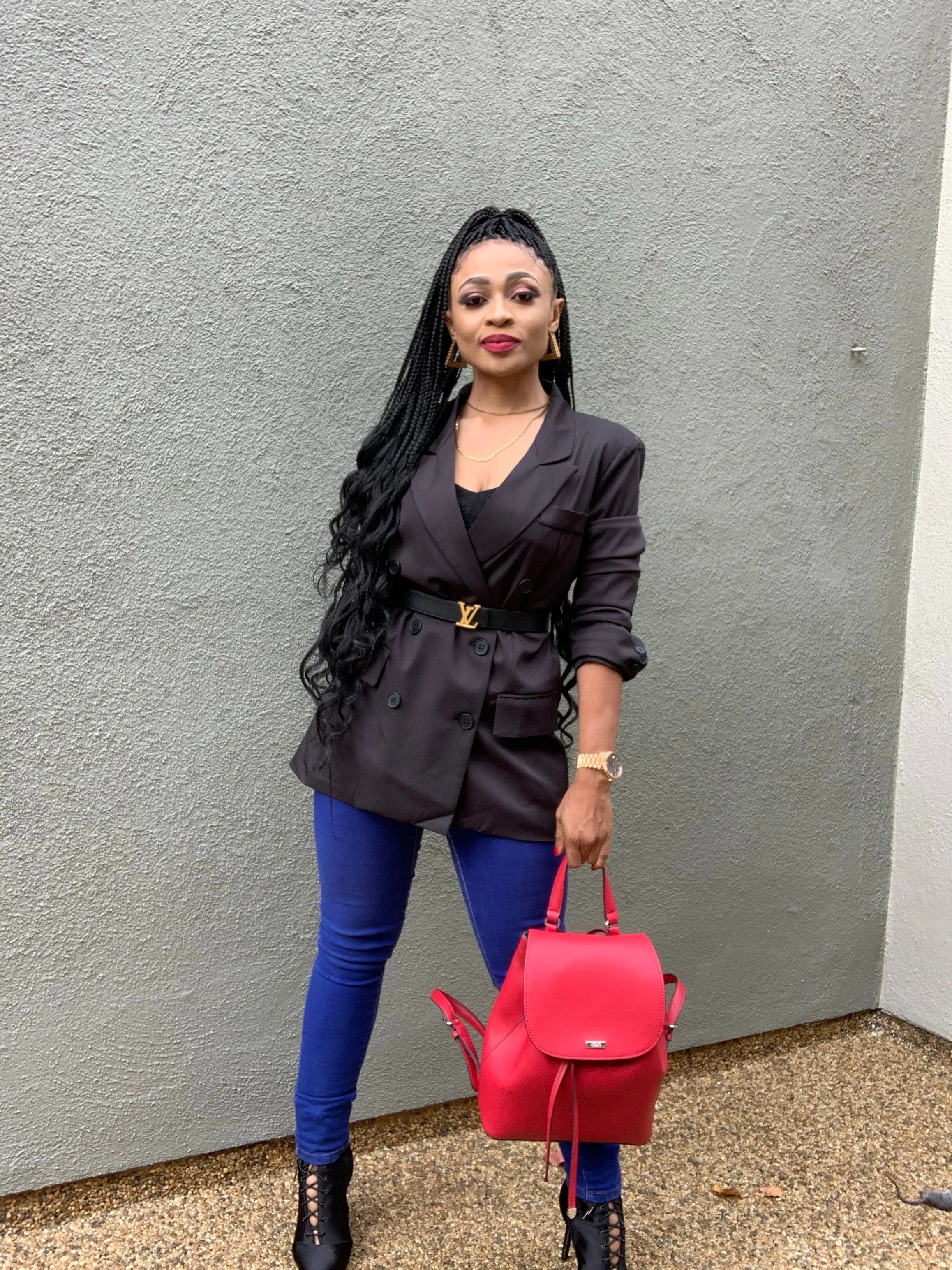 Boss Lady Oversized Blazer Jacket