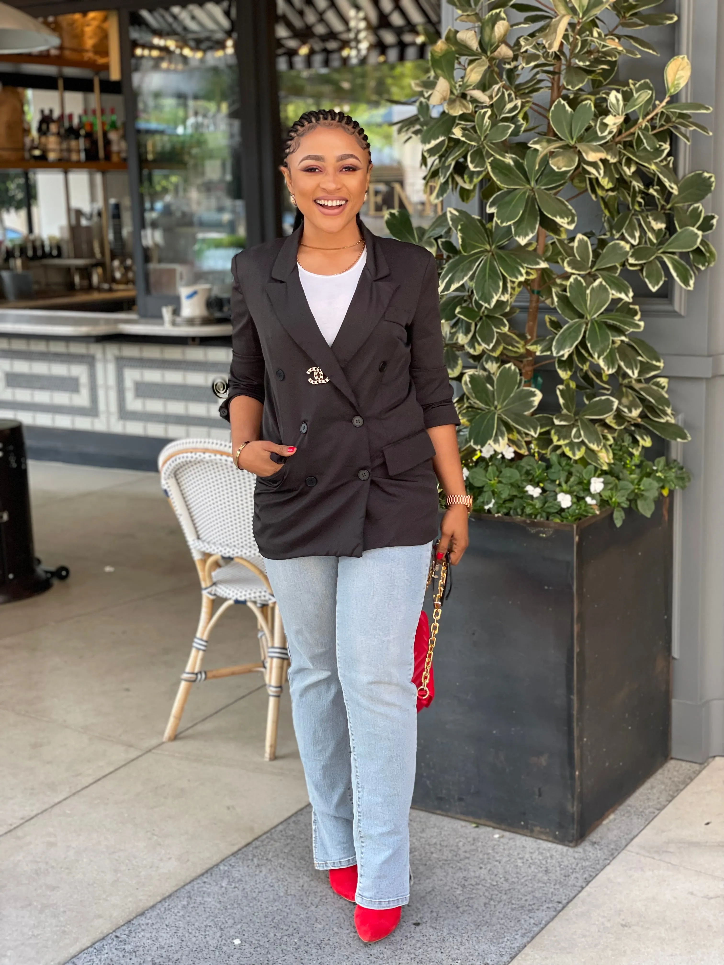 Boss Lady Oversized Blazer Jacket