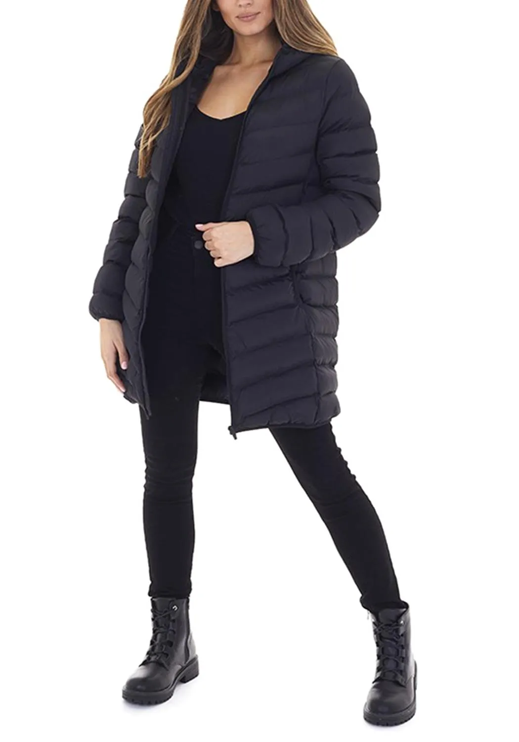 Brave Soul Grantlong Bubble Jacket