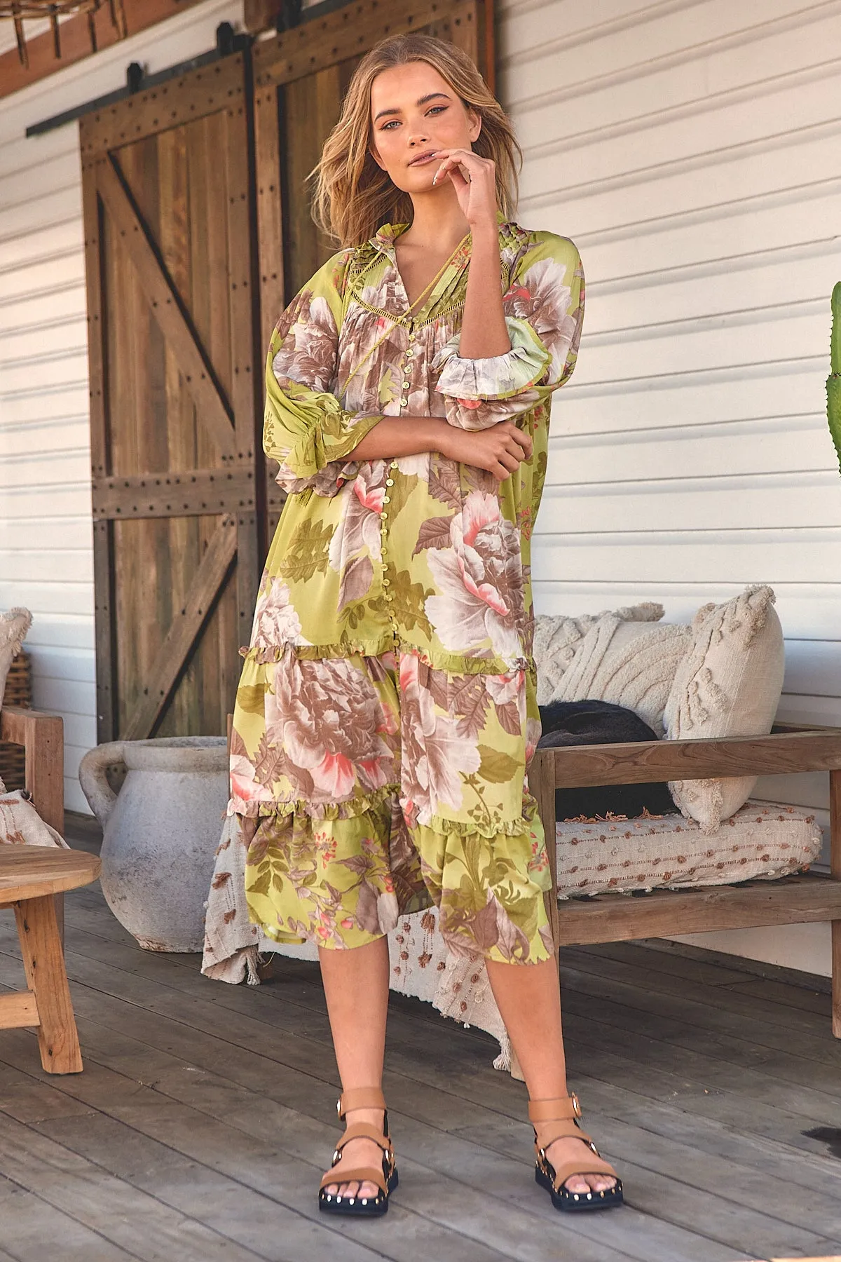 Briana Dress - Mistletoe