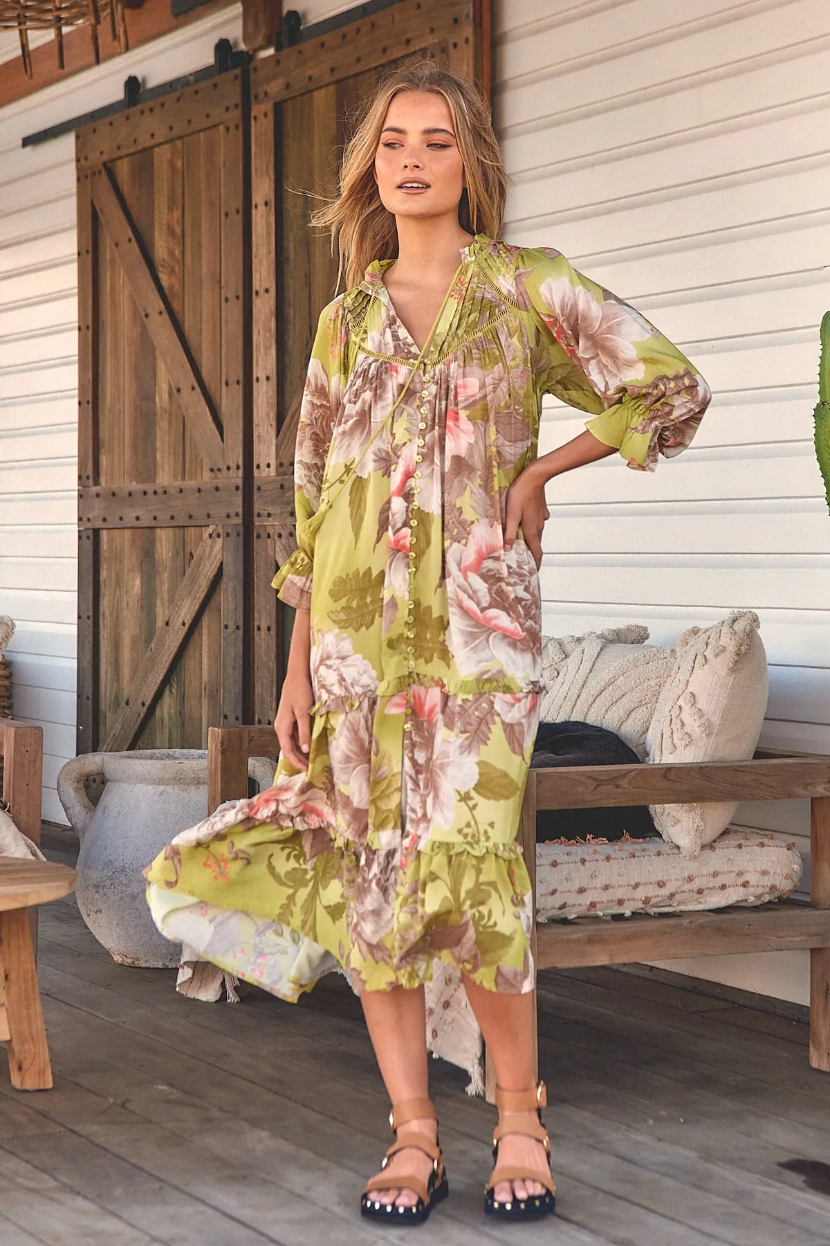 Briana Dress - Mistletoe