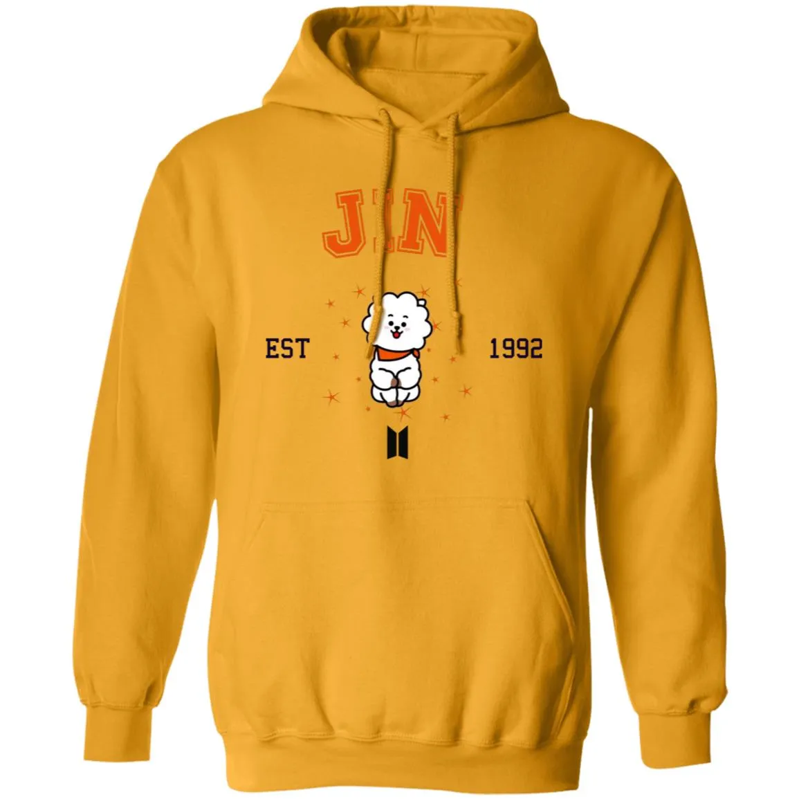 BT21 RJ Hoodie BTS Jin Hooded Sweatshirt