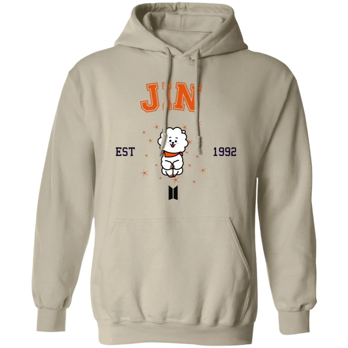 BT21 RJ Hoodie BTS Jin Hooded Sweatshirt