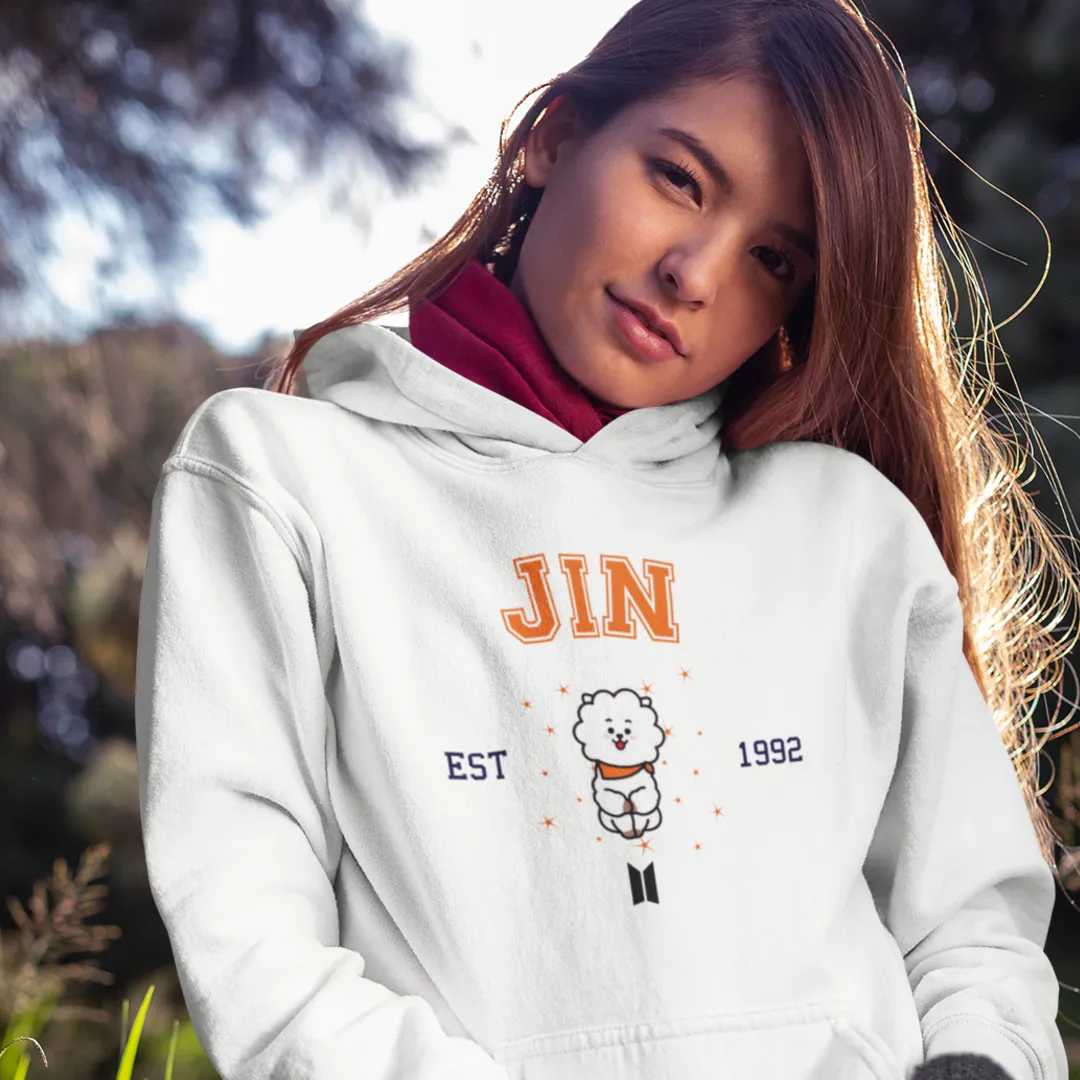 BT21 RJ Hoodie BTS Jin Hooded Sweatshirt