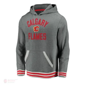 Calgary Flames Fanatics Upperclassmen Vintage Pullover Mens Hoodie