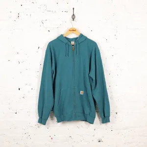 Carhartt Full Zip Hoodie - Green - L
