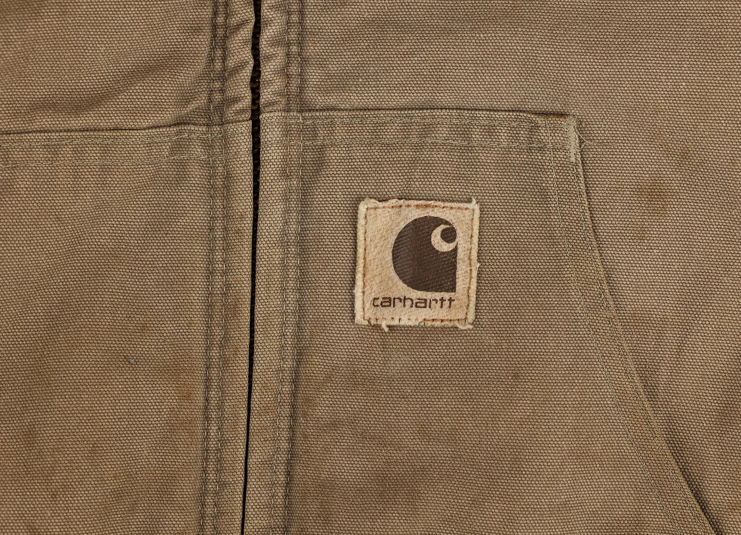 Carhartt Hooded Work Jacket - Green - L